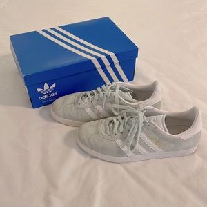 Mint sea foam Adidas Gazelle size 7.5